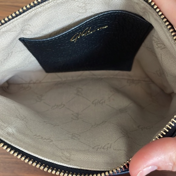 Gigi New York black pebble leather all in one-size medium - Picture 4 of 4